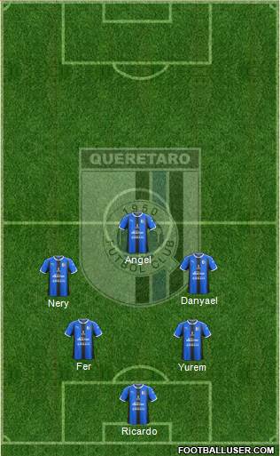 Club de Fútbol Gallos Blancos Formation 2022