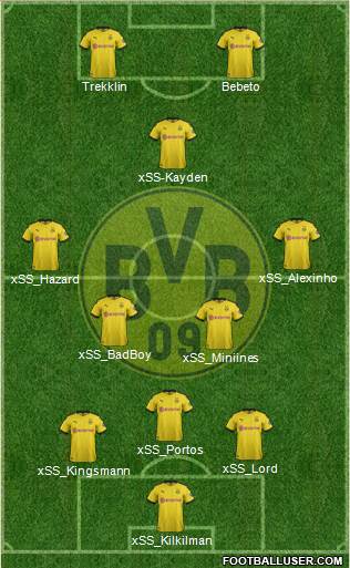 Borussia Dortmund Formation 2022