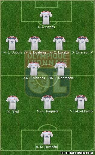 Olympique Lyonnais Formation 2022