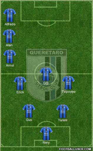 Club de Fútbol Gallos Blancos Formation 2022
