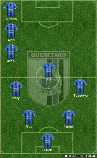 Club de Fútbol Gallos Blancos Formation 2022