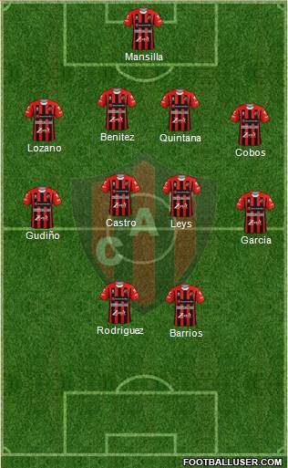 Patronato de Paraná football formation