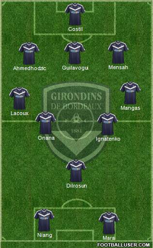 FC Girondins de Bordeaux Formation 2022