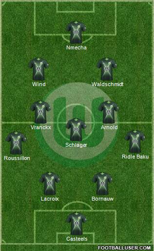 VfL Wolfsburg football formation