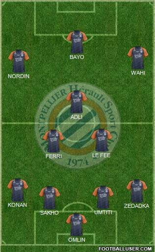 Montpellier Hérault Sport Club Formation 2022