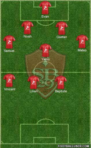 Stade Brestois 29 Formation 2022
