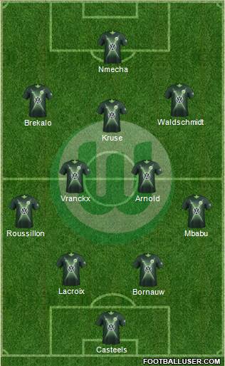 VfL Wolfsburg football formation