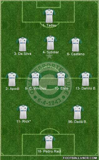 Goiás EC football formation