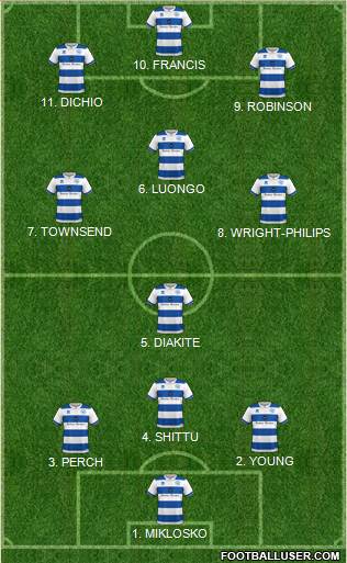 Queens Park Rangers football formation