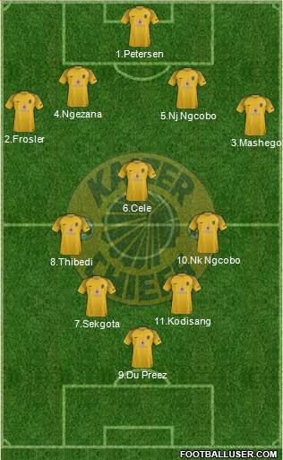 Kaizer Chiefs Formation 2022