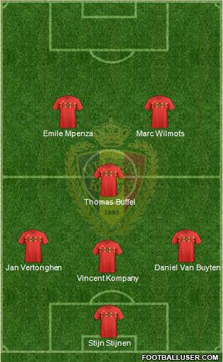 Belgium Formation 2022