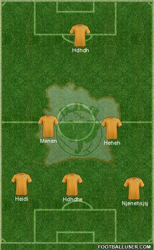 Côte d'Ivoire football formation