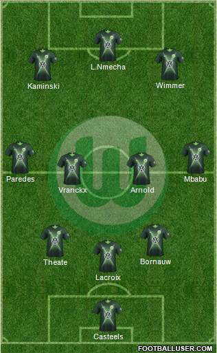 VfL Wolfsburg football formation