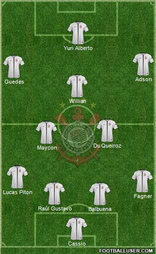 SC Corinthians Paulista Formation 2022