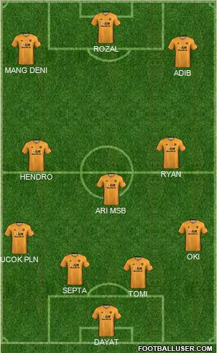 Wolverhampton Wanderers football formation