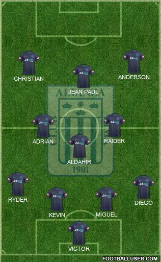 C Alianza Lima Formation 2022
