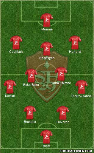 Stade Brestois 29 Formation 2022