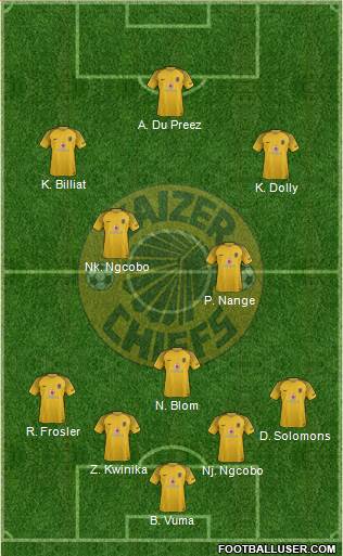 Kaizer Chiefs Formation 2022