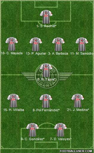 C Libertad Formation 2022