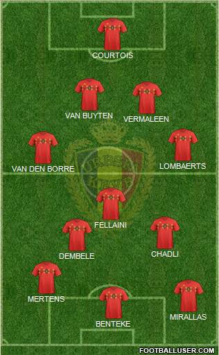 Belgium Formation 2022