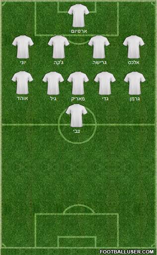 Saudi Arabia 4-5-1 football formation