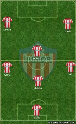 CPD Junior 4-3-3 football formation