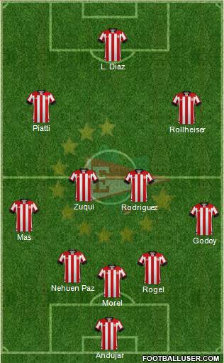 Estudiantes de La Plata football formation