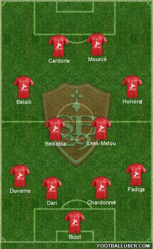 Stade Brestois 29 Formation 2022