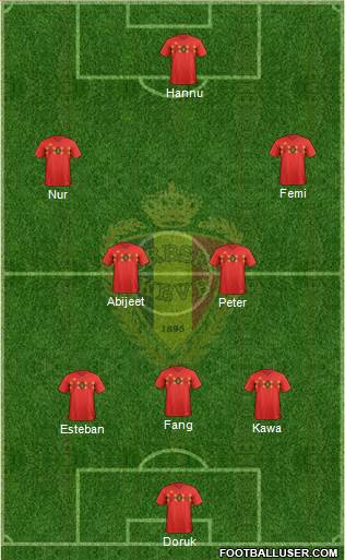 Belgium Formation 2022