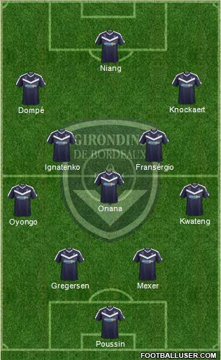 FC Girondins de Bordeaux Formation 2022
