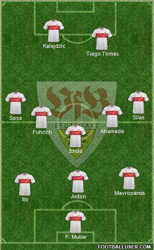 VfB Stuttgart football formation