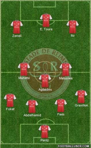 Stade de Reims Formation 2022