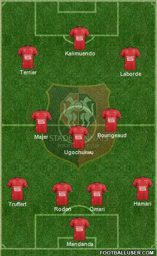 Stade Rennais Football Club football formation