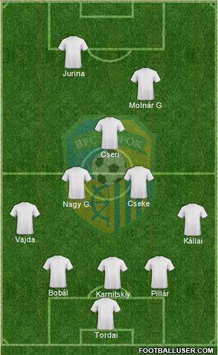 Bodajk FC Siófok Formation 2022