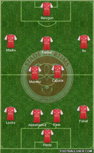 Stade de Reims Formation 2022
