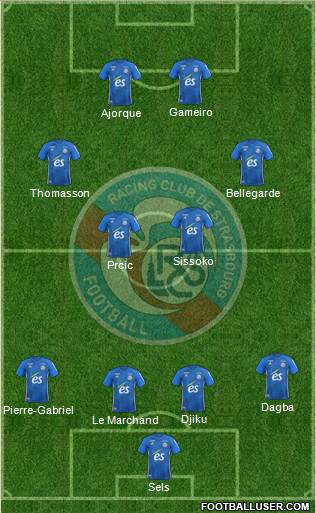 Racing Club de Strasbourg-Football Formation 2022
