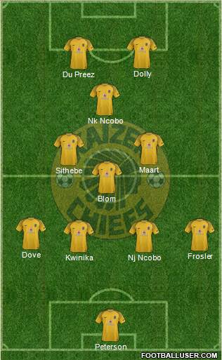 Kaizer Chiefs Formation 2022