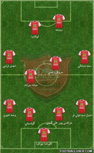 Persepolis Tehran Formation 2022