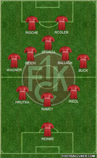 1.FC Kaiserslautern football formation