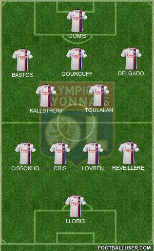 Olympique Lyonnais football formation