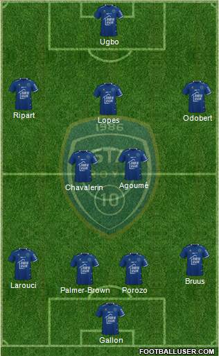 Esperance Sportive Troyes Aube Champagne Formation 2022