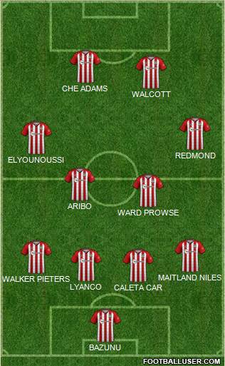 Southampton football formation