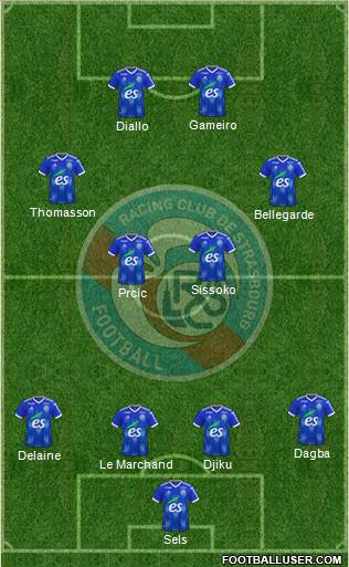 Racing Club de Strasbourg-Football Formation 2022