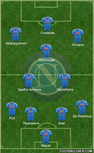 Napoli Formation 2022