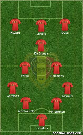 Belgium Formation 2022