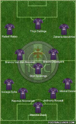 Toulouse Football Club football formation