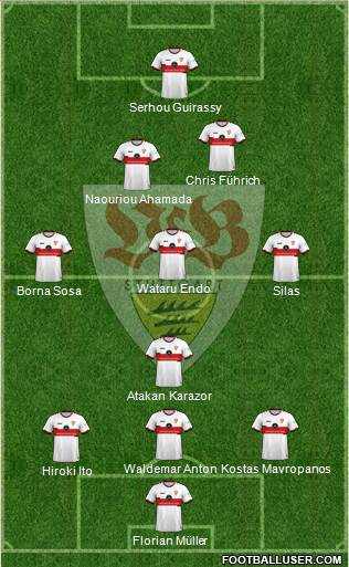 VfB Stuttgart football formation