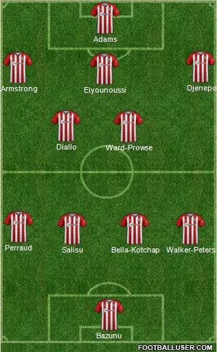 Southampton football formation