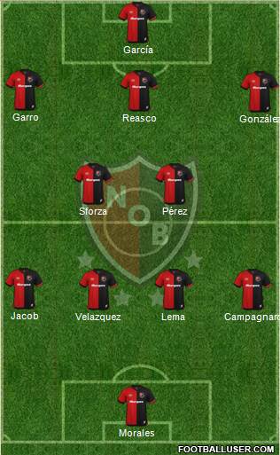 Newell's Old Boys football formation