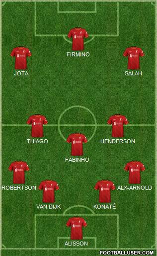 Liverpool Formation 2022